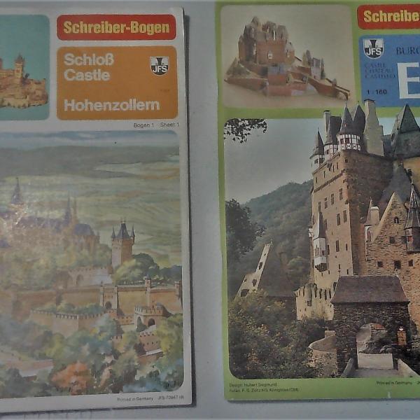 Photo of German cardstock castles