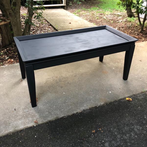 Photo of Black Coffee Table
