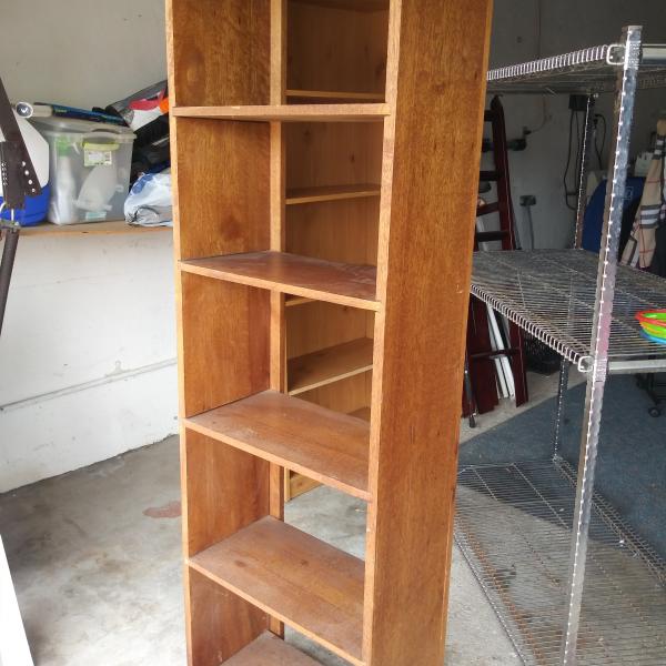 Photo of Handmade wooden book shelf