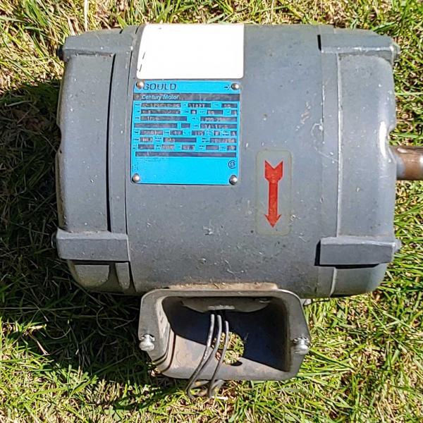 Photo of Gould Industrial Motor - 3 HP