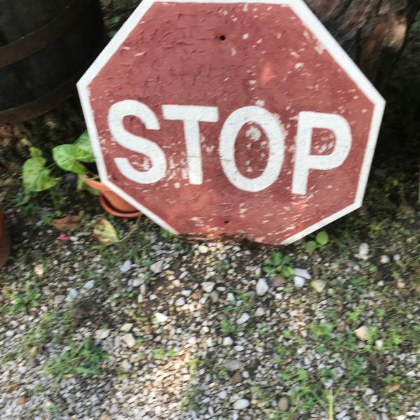 Photo of Vintage stop sign 