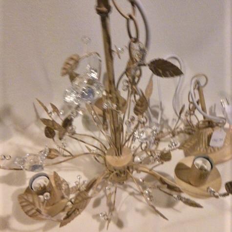 Photo of Chandelier - Crystal Birds, Leaves and Beads