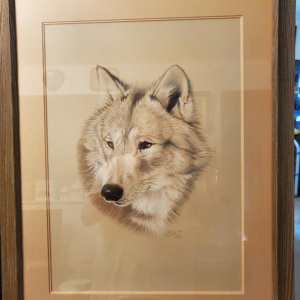 Photo of Original Wolf Pastel 1981