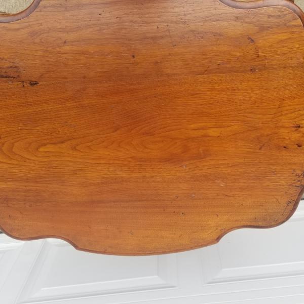 Photo of Antique victorian  carved oval walnut parlor table