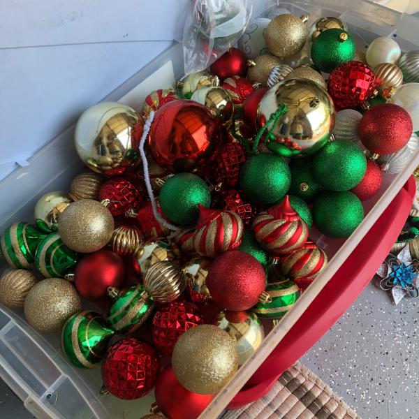 Photo of Christmas ornaments 