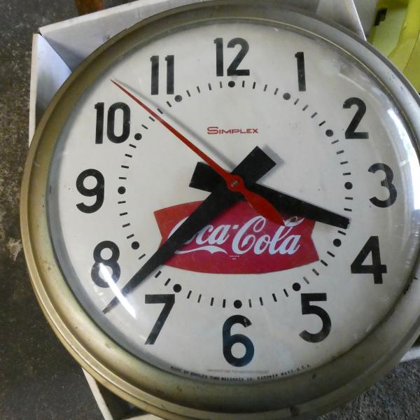 Photo of One of a kind 1952 Simplex/Coca Cola Clock
