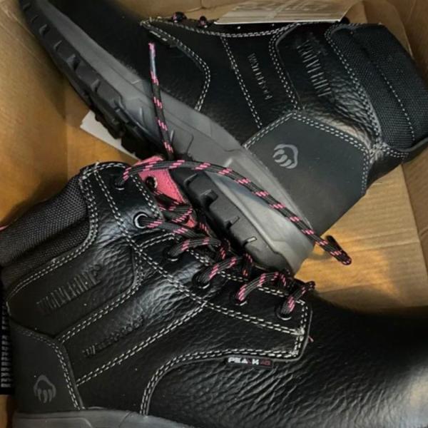 Photo of Brand New-Women’s Wolverine Size 7.5 Steel Toed Boots