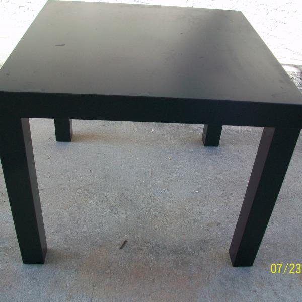 Photo of Set of 4 dark colored end tables