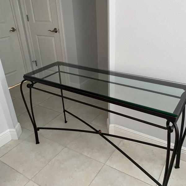 Photo of Glass table