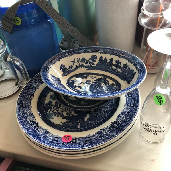 Photo of Blue Willow Dishes