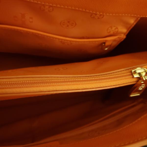 Photo of Tory Burch Large Orange Tote Bag