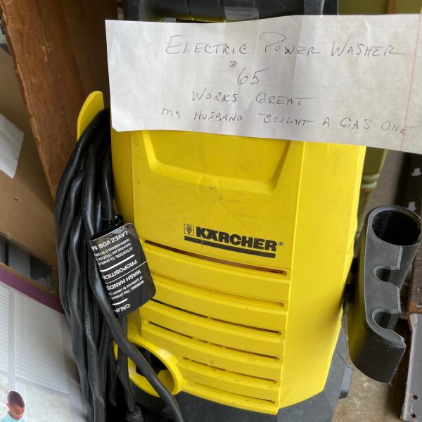 Photo of electric power washer