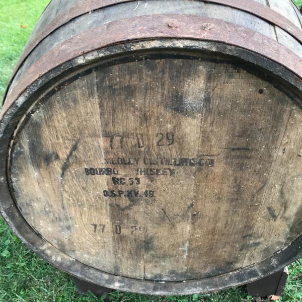 Photo of Antique bourbon barrel Medley Distillery 