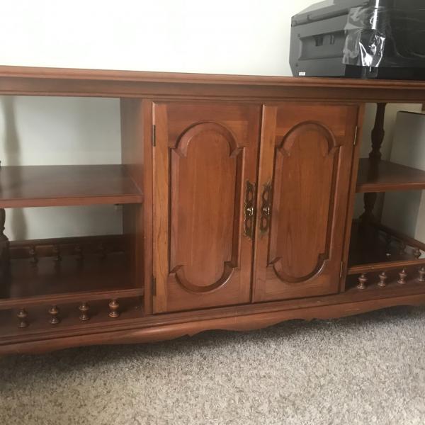 Photo of Solid Cherry Credenza