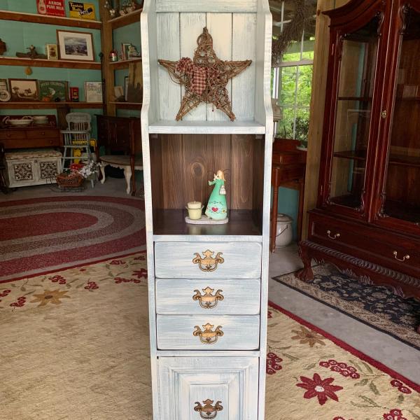 Photo of Vintage tall cabinet! 973-600-3177