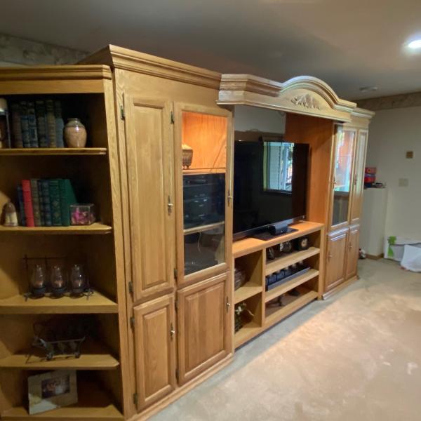 Photo of Beautiful entertainment center in perfect condition!