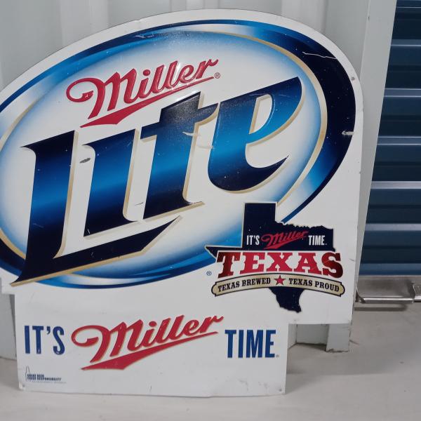Photo of Miller Lite Sign