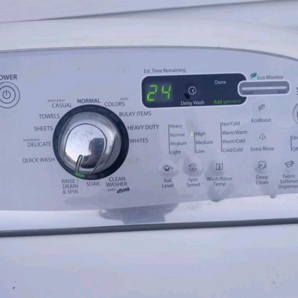 Photo of Affordable washer abd dryer works great priced to sell 