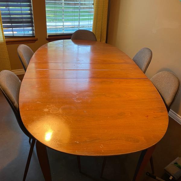Photo of Dining table with chairs