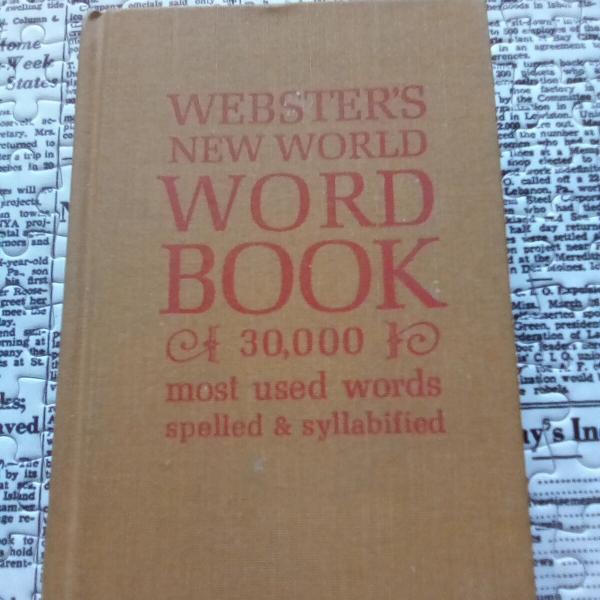 Photo of 30,000 Words--Webster's New World Word Book
