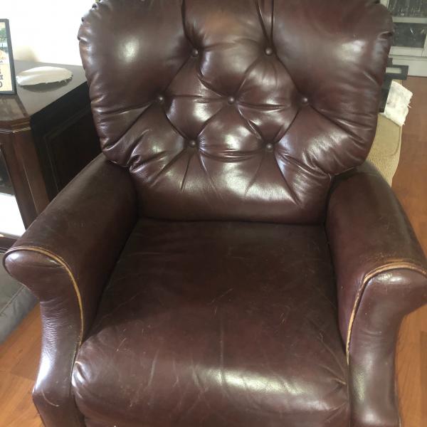 Photo of Leather Recliner 