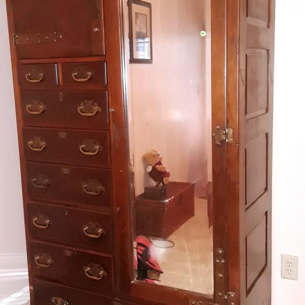 Photo of Beautiful Antique Cherry? Armoire