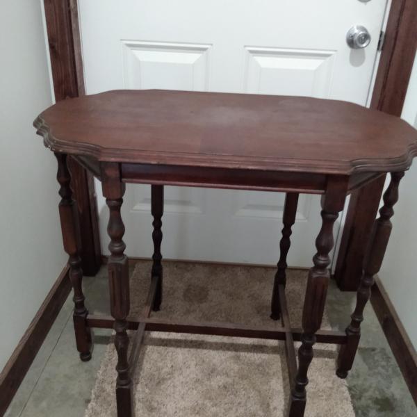 Photo of Antique plant tables and number bed