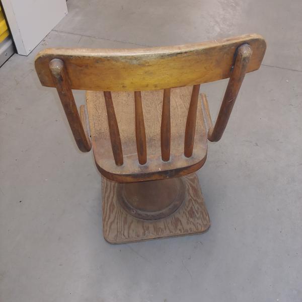 Photo of Antique Student Desk Chair