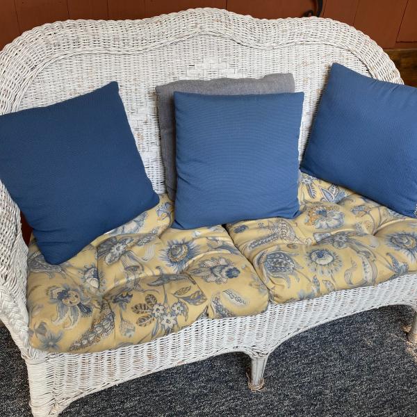 Photo of Wicker couches 