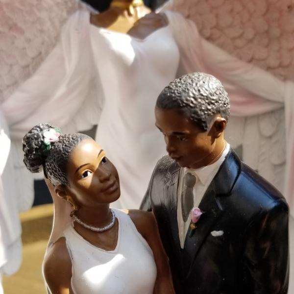 Photo of Wedding Cake Toppers or Table Decor