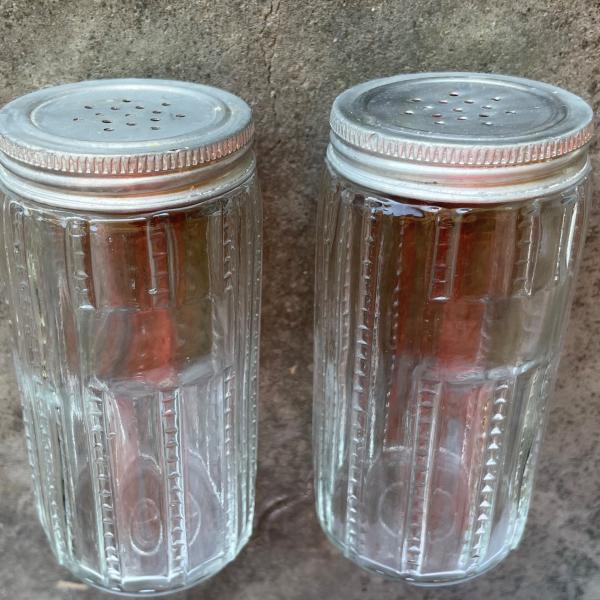 Photo of Hoosier spice jars