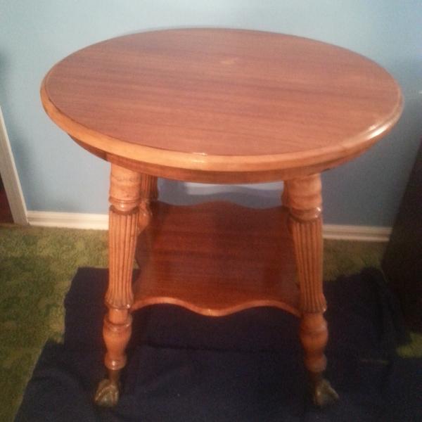 Photo of Antique claw foot table