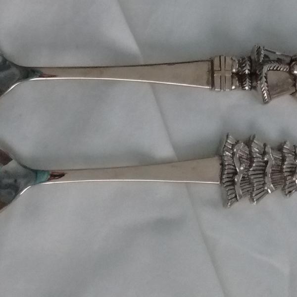 Photo of Finer Things - CHRISTMAS SERVING FORK & SPOON SET