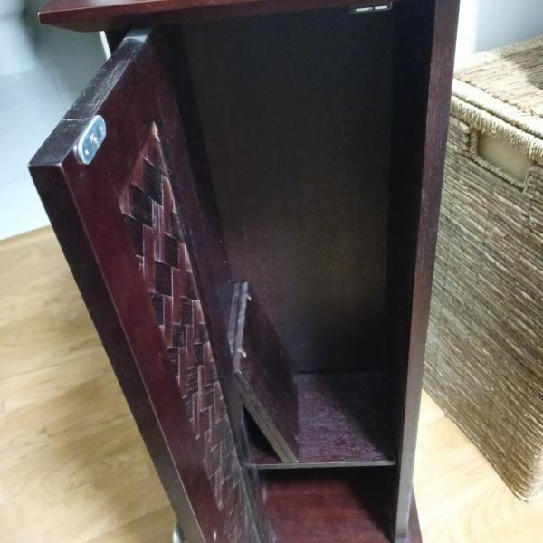 Photo of Solid wood storage cabinet