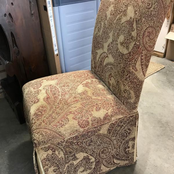 Photo of Upholstered side chair