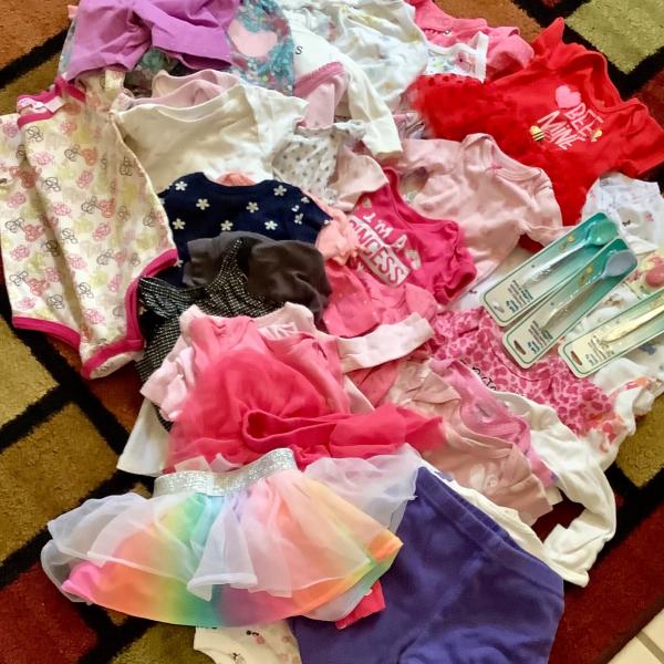 Photo of Baby newborn girl clothes 60 + items