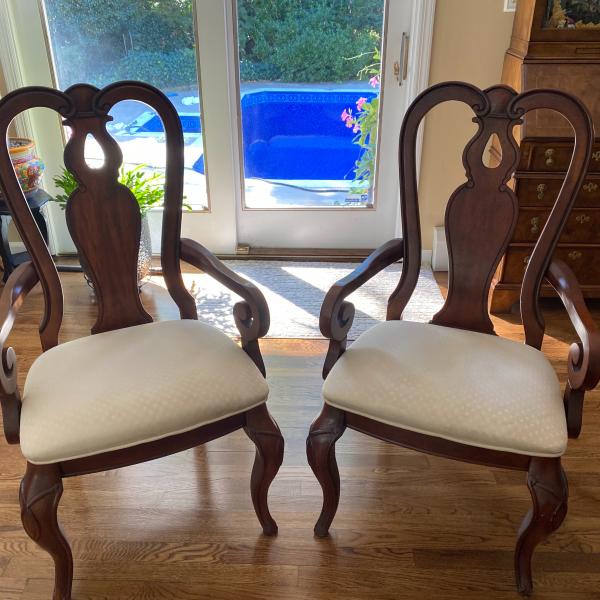 Photo of Two Queen Anne Chairs