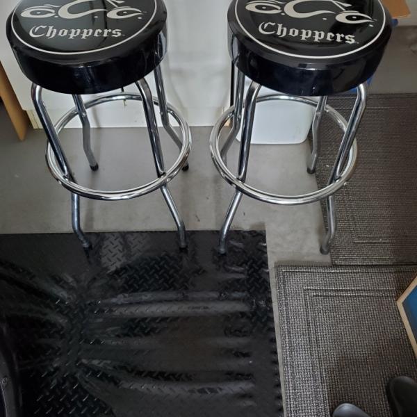 Photo of Orange County chopper bar stools
