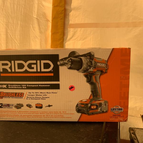 Photo of Ridgid 18 V hammer drill