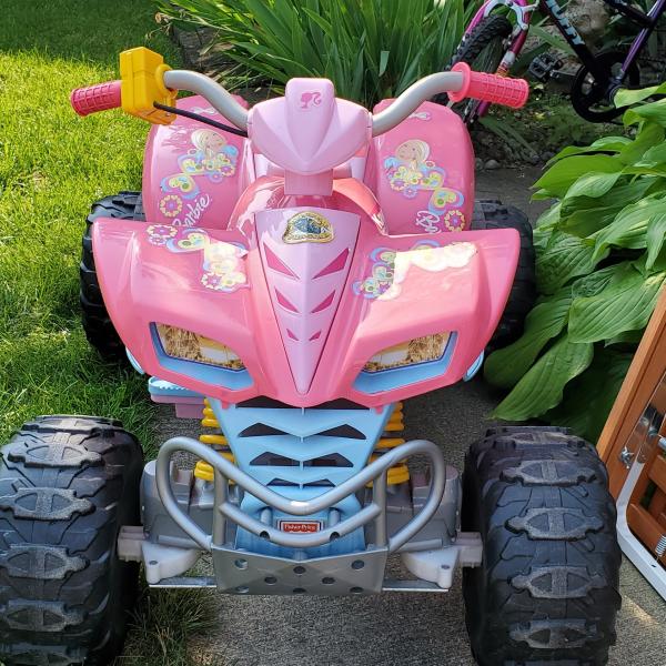 Photo of Powerwheels and Crib for sale