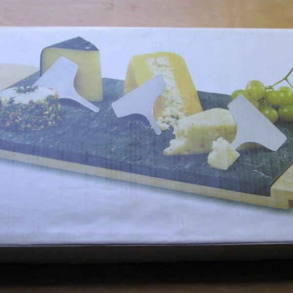 Photo of Large Cheeseboard with Cheese Markers