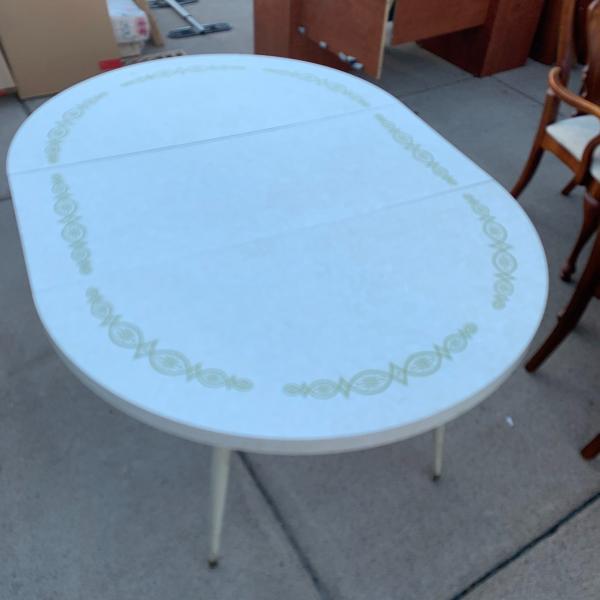 Photo of Vintage Kitchen Table with Leaf