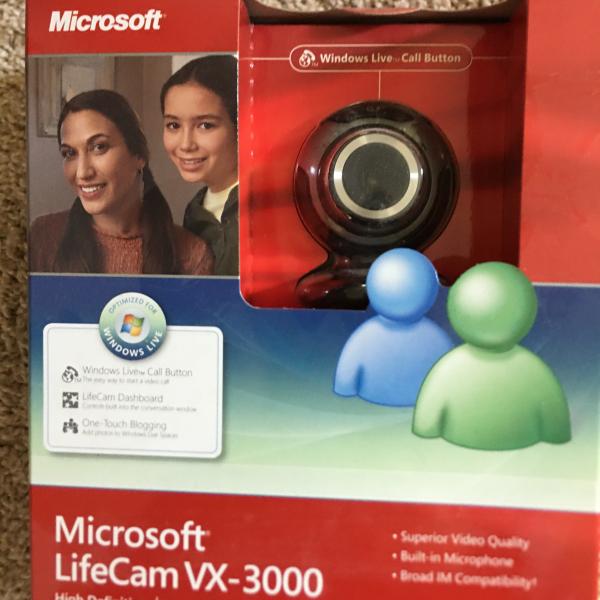 Photo of Microsoft live can VX 3000