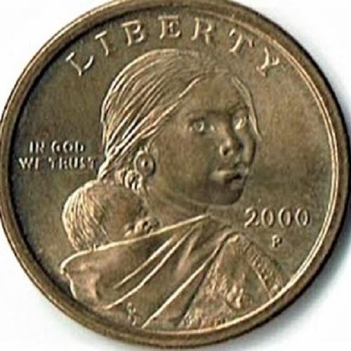Photo of Sacagawea 2000-P Gold Dollar - Mint Condition/Uncirculated