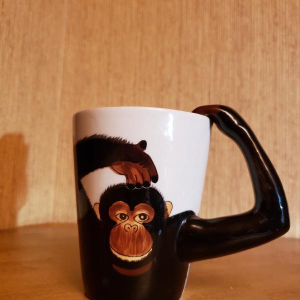 Photo of World Market Chimpanzee Monkey 3D Arm Mug