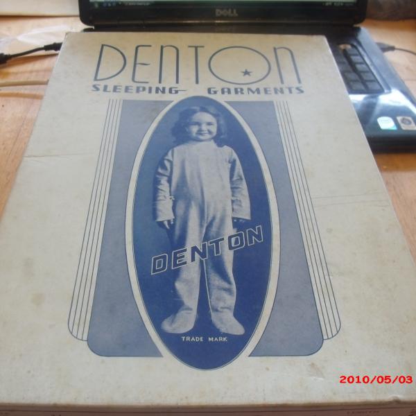 Photo of Antique Denton Sleeping Garment box only