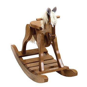 Photo of Amish made wooden rocking horse