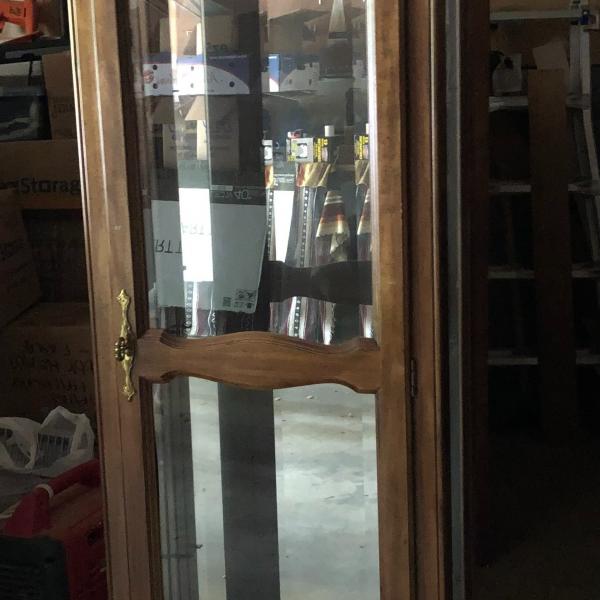 Photo of Lighted Curio Cabinet