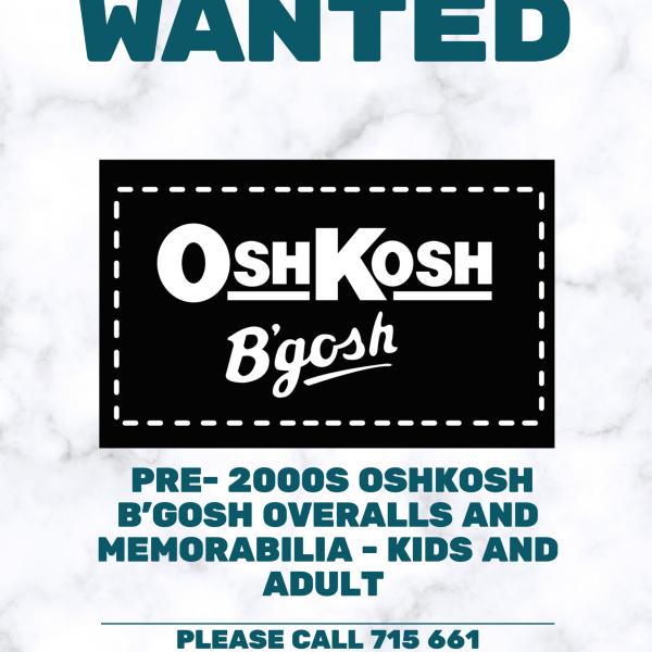 Photo of Looking to buy Oshkosh B’Gosh items