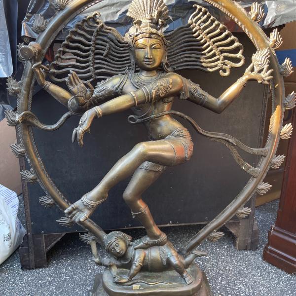 Photo of Antique solid bronze Nataraj 